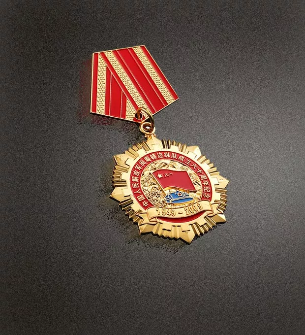Zinc alloy metal badge customization