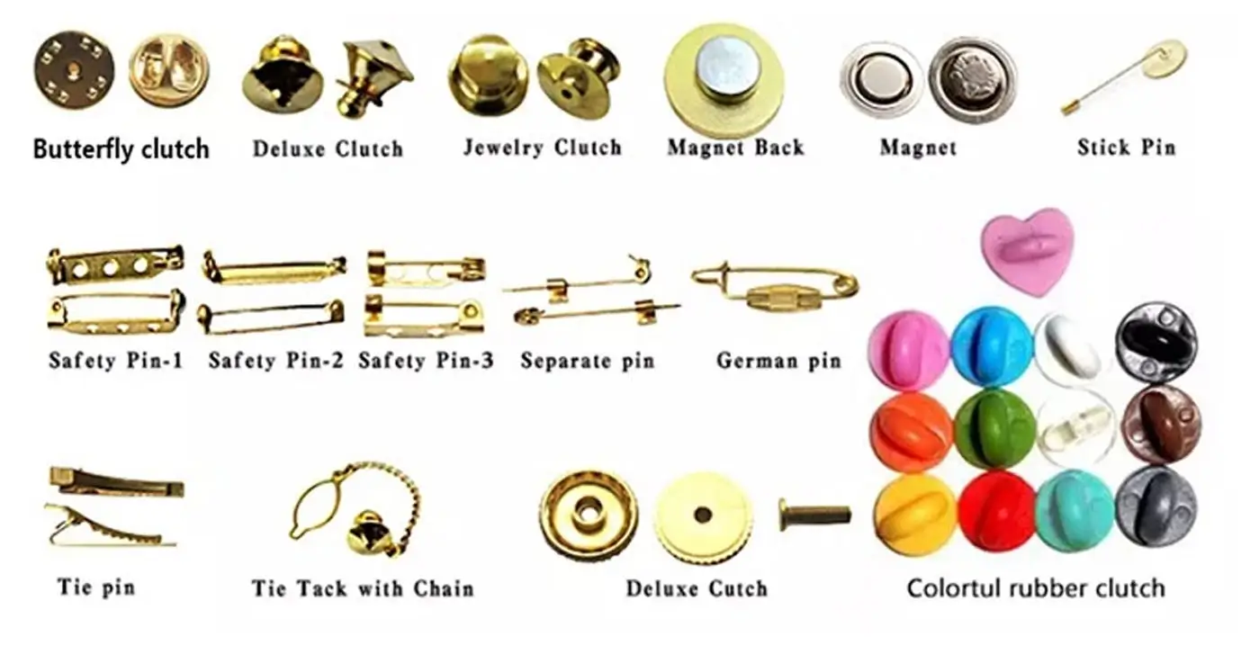 baked enamel emblem