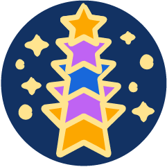 Brand new Rising Star badges!