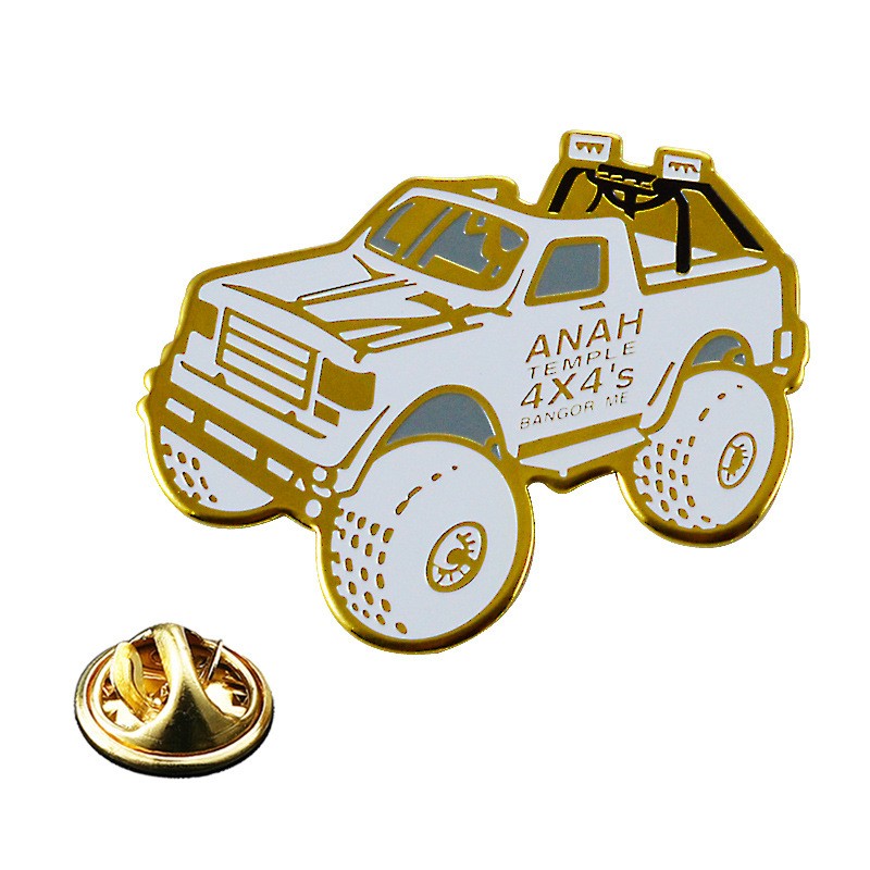 Zinc alloy embossed hollow badges, double-sided die-cast metal commemorative medals, custom 3D printing